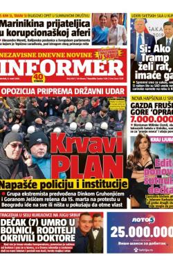 Informer - broj 3921, 6. mar 2025.