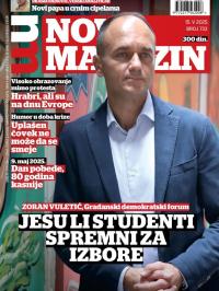 Novi magazin - broj 733, 15. maj 2025.