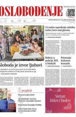 Oslobođenje - broj 27890, 19. apr 2025.
