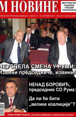 M Novine, Sr. Mitrovica - broj 561, 19. sep 2012.