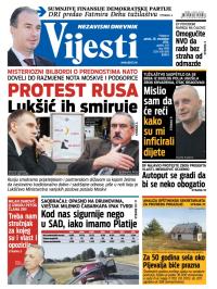 Vijesti - broj 5990, 28. nov 2014.