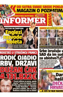 Informer - broj 1584, 11. jul 2017.