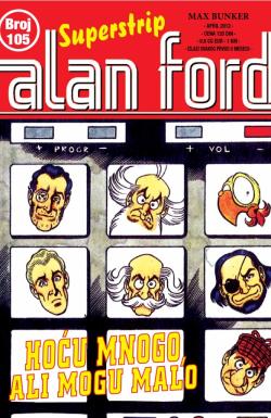 Alan Ford - broj 105, 1. apr 2012.