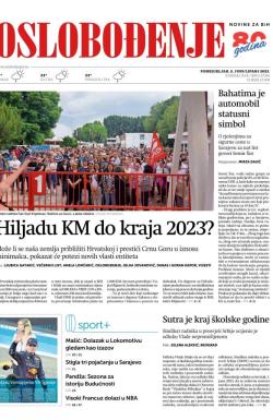 Oslobođenje - broj 27316, 5. jun 2023.