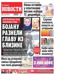 Večernje novosti - broj 4801, 29. sep 2023.