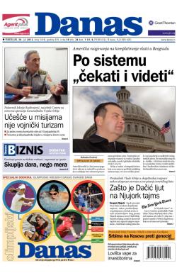 Danas - broj 5418, 30. jul 2012.