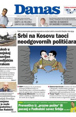 Danas - broj 9416, 26. sep 2023.