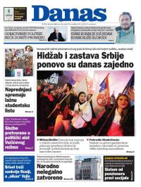 Danas - broj 10056, 30. okt 2025.