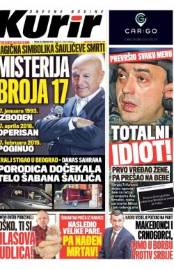 Kurir - broj 1811, 22. feb 2019.