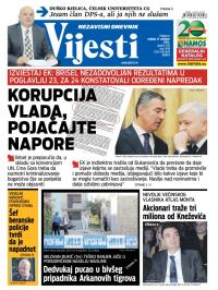 Vijesti - broj 5939, 8. okt 2014.