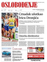 Oslobođenje - broj 26166, 2. okt 2019.