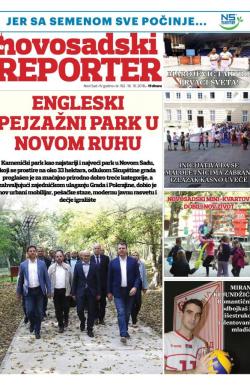 Novosadski reporter - broj 192, 18. okt 2018.