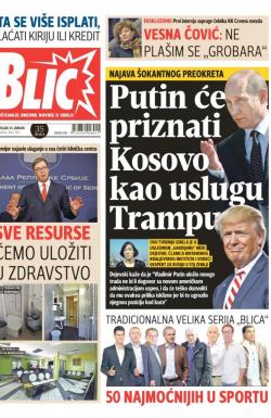 Blic - broj 7164, 23. jan 2017.