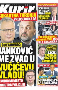 Kurir - broj 1375, 2. dec 2017.