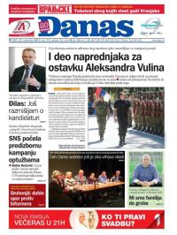 Danas - broj 7303, 27. sep 2017.
