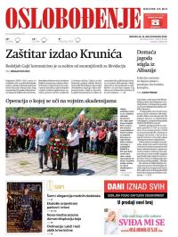 Oslobođenje - broj 26025, 12. maj 2019.