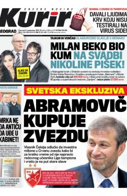 Kurir - broj 3572, 5. sep 2013.