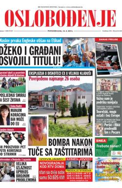 Oslobođenje - broj 24.223, 12. maj 2014.