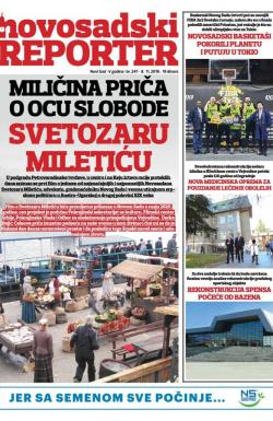 Novosadski reporter - broj 247, 8. nov 2019.