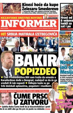 Informer - broj 981, 24. jul 2015.