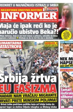 Informer - broj 1027, 16. sep 2015.