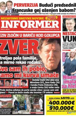 Informer - broj 1520, 25. apr 2017.