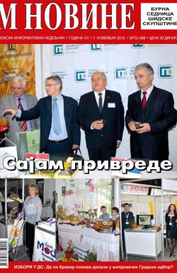 M Novine, Sr. Mitrovica - broj 568, 7. nov 2012.
