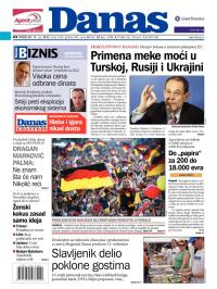 Danas - broj 5369, 11. jun 2012.