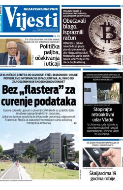 Vijesti - broj 9873, 25. okt 2025.