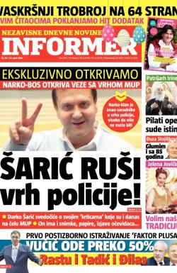 Informer - broj 597, 19. apr 2014.