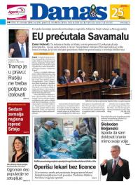 Danas - broj 6983, 11. nov 2016.