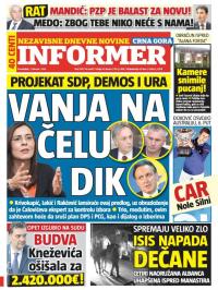 Informer CG - broj 1141, 1. feb 2016.