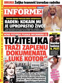 Informer CG - broj 922, 16. maj 2015.