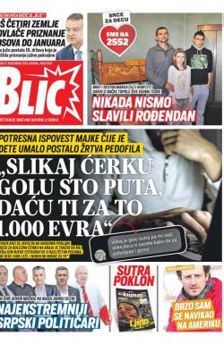 Blic - broj 8167, 12. nov 2019.