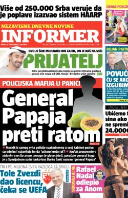 Informer - broj 630, 31. maj 2014.