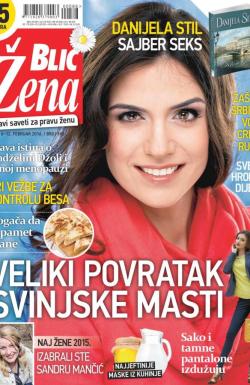 Blic Žena - broj 586, 6. feb 2016.