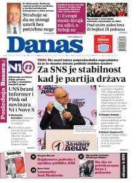 Danas - broj 8426-8427, 24. okt 2020.
