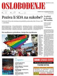 Oslobođenje - broj 26150, 16. sep 2019.