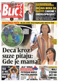 Blic - broj 7326, 8. jul 2017.