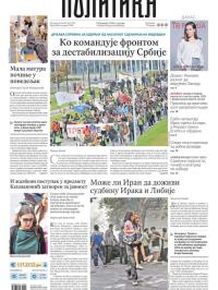 Politika - broj 40064, 20. jun 2025.