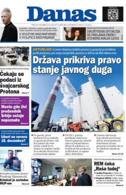 Danas - broj 9152, 15. nov 2022.