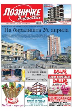 Lozničke novosti - broj 625, 6. mar 2020.