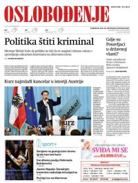 Oslobođenje - broj 25464, 16. okt 2017.