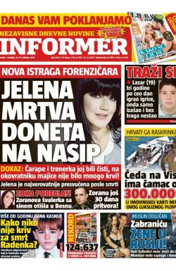 Informer - broj 1666, 14. okt 2017.