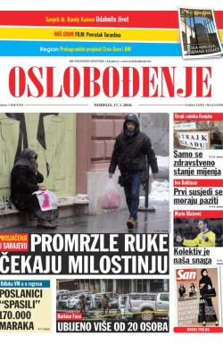 Oslobođenje - broj 24.838, 17. jan 2016.