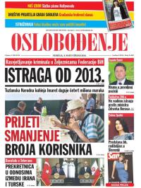Oslobođenje - broj 24.887, 6. mar 2016.