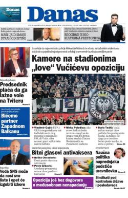 Danas - broj 8726, 20. avg 2021.