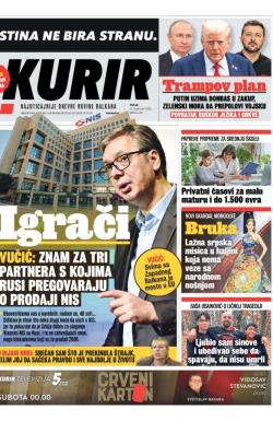 Kurir - broj 4214, 21. nov 2025.