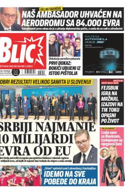 Blic - broj 8840, 7. okt 2021.