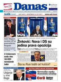 Danas - broj 5967, 30. jan 2014.